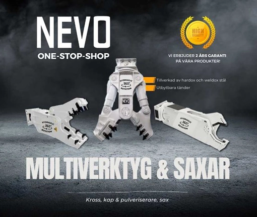 Rivningsutrustning | Nevo Maskin