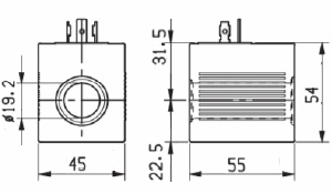 C4801 Magnetspole 12VDC, VS81/