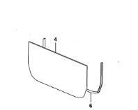 Glasruta C-modell, Nedre