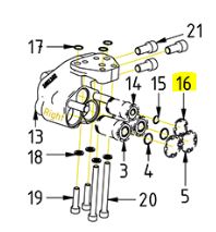 Smutsskydd block ECO45/50 3/8"