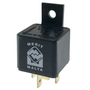 Minirelä 5-stift slutande 12V-30A