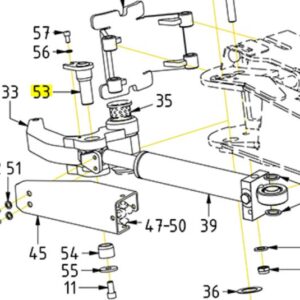 Axel Gripcylinder mot Griparm GRD10/20